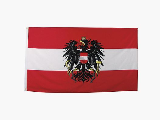 Flag, Austria, Polyester, 90 x 150 cm