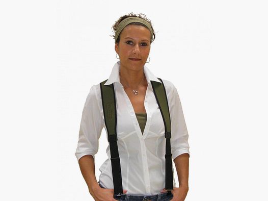 Bretelles vertes en néoprène pour pantalon - Niggeloh