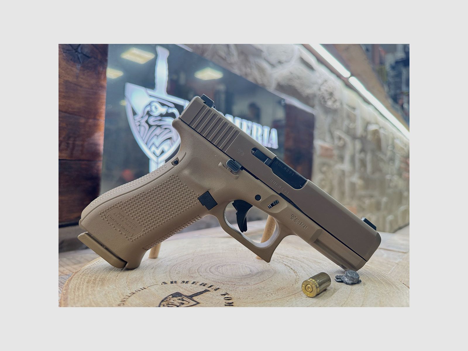 USATO – PISTOLA – GLOCK MOD. 19X cal. 9×21, immagine 4 di 6