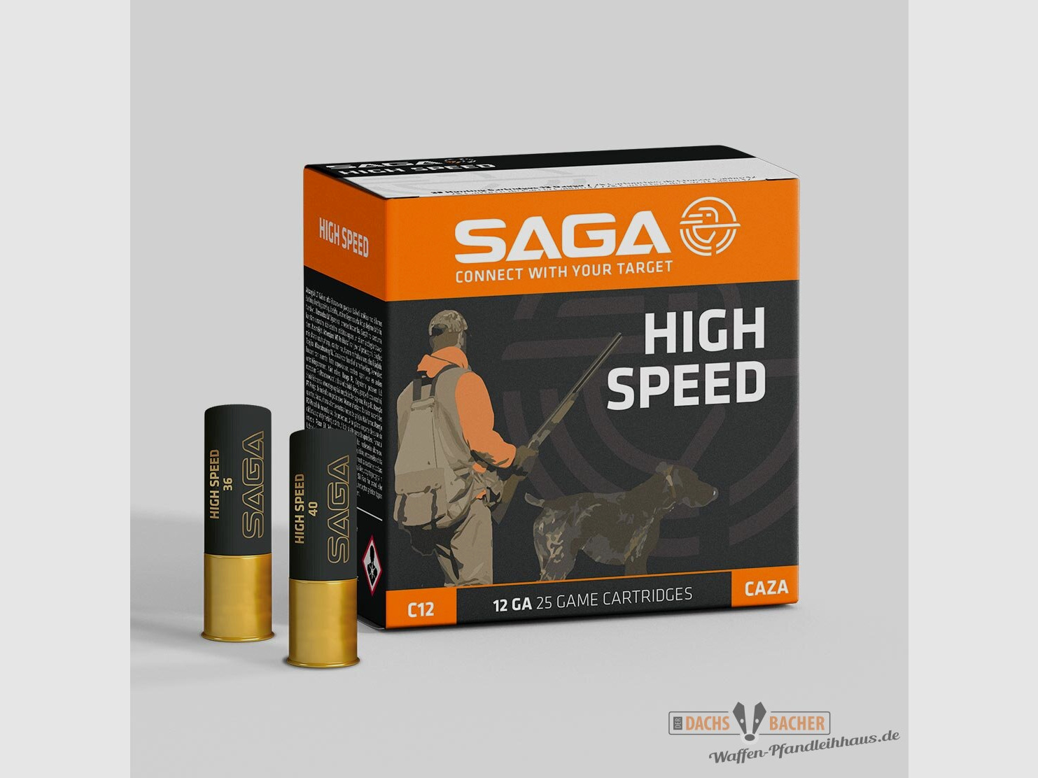 Saga High Speed 12/70 No. 1-6 mit 36g Vorlage 25 Schuß