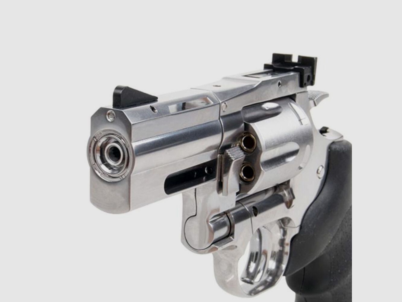 Dan Wesson DW 715 2,5 cala CO2 rewolwer 4,5mm diabolo srebrny