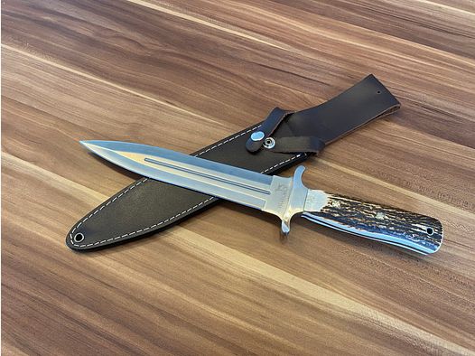 Parforce Saufänger Hirschfänger Sautöter Hirschtöter Jagd Messer Boar Hunter Hatz-Watz Hirschhorngriff