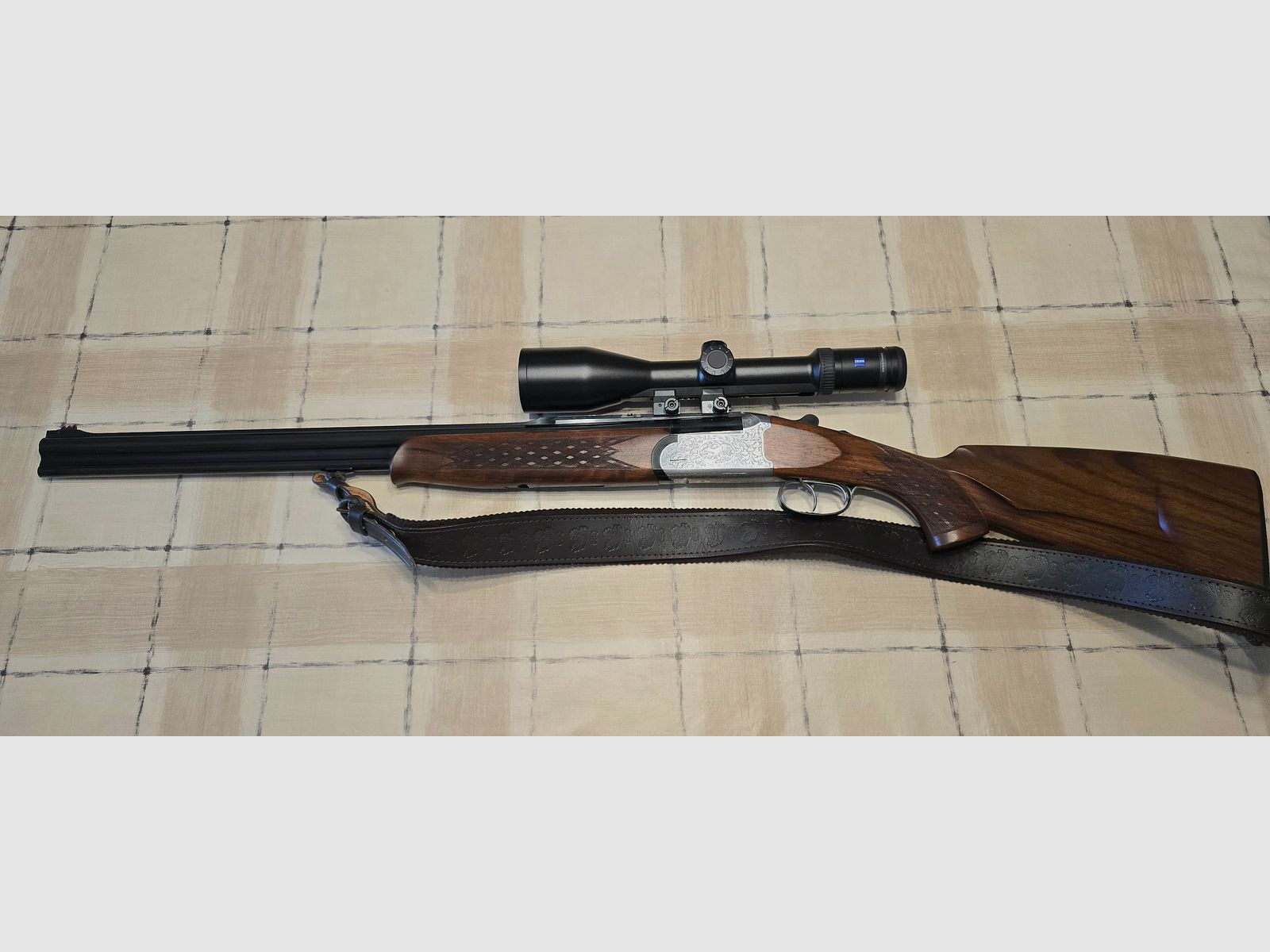 Antonio Zoli BBF Bockbüchsflinte Bavaria Z95 .30-06 12/70 incluant Zeiss Victory HT 3-12x56