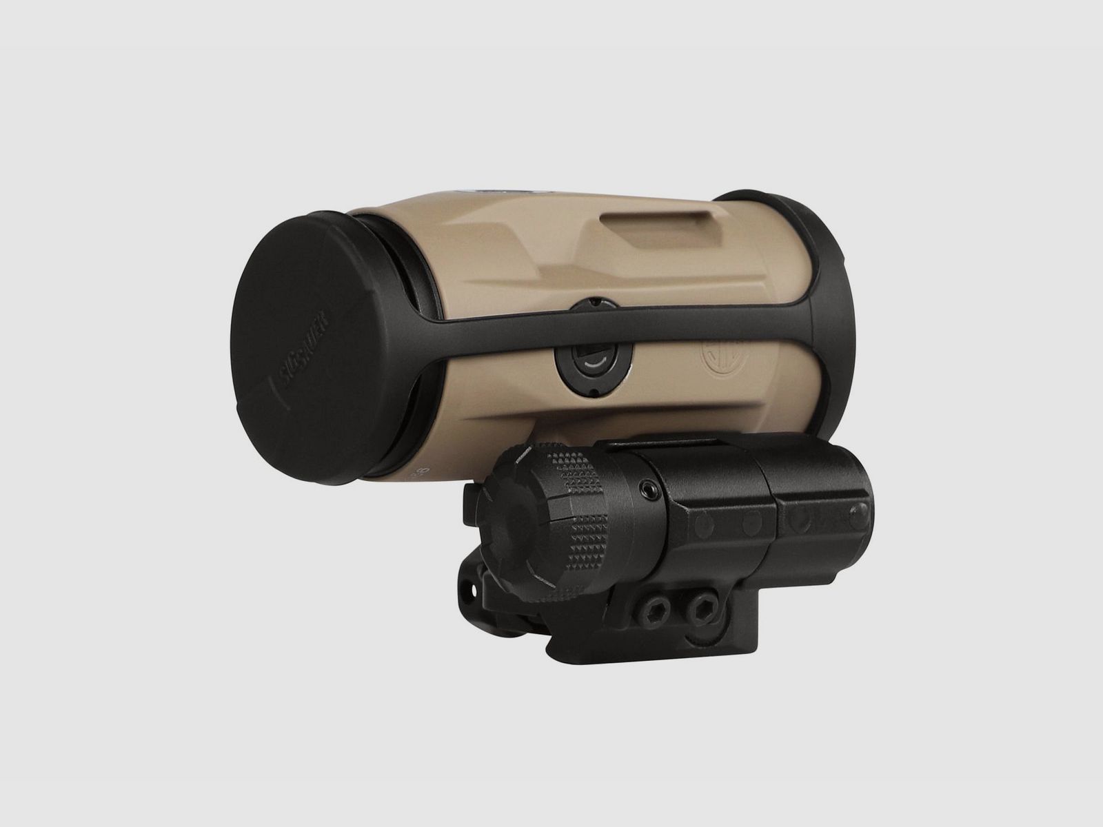 Sig Sauer SET ROMEO MSR 2 MOA und JULIET3 MICRO Magnifier 3x22 FDE SORJ72011