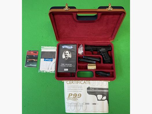 Edición Millennium Walther P99 1 de 2000 ejemplares