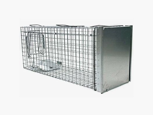 Fangkäfig Strong Schiebefalle 3 Griffe 60X26X26 cm