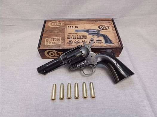 Colt SAA - Custom Edition / 4,5 mm BB / CO2 / Revolver / OVP (133)