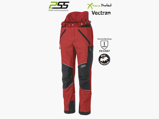 PSS X-treme Protect Sauenschutzhose rot