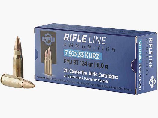 Prvi Partizan PPU BTFMJ 124grs - 20 pcs