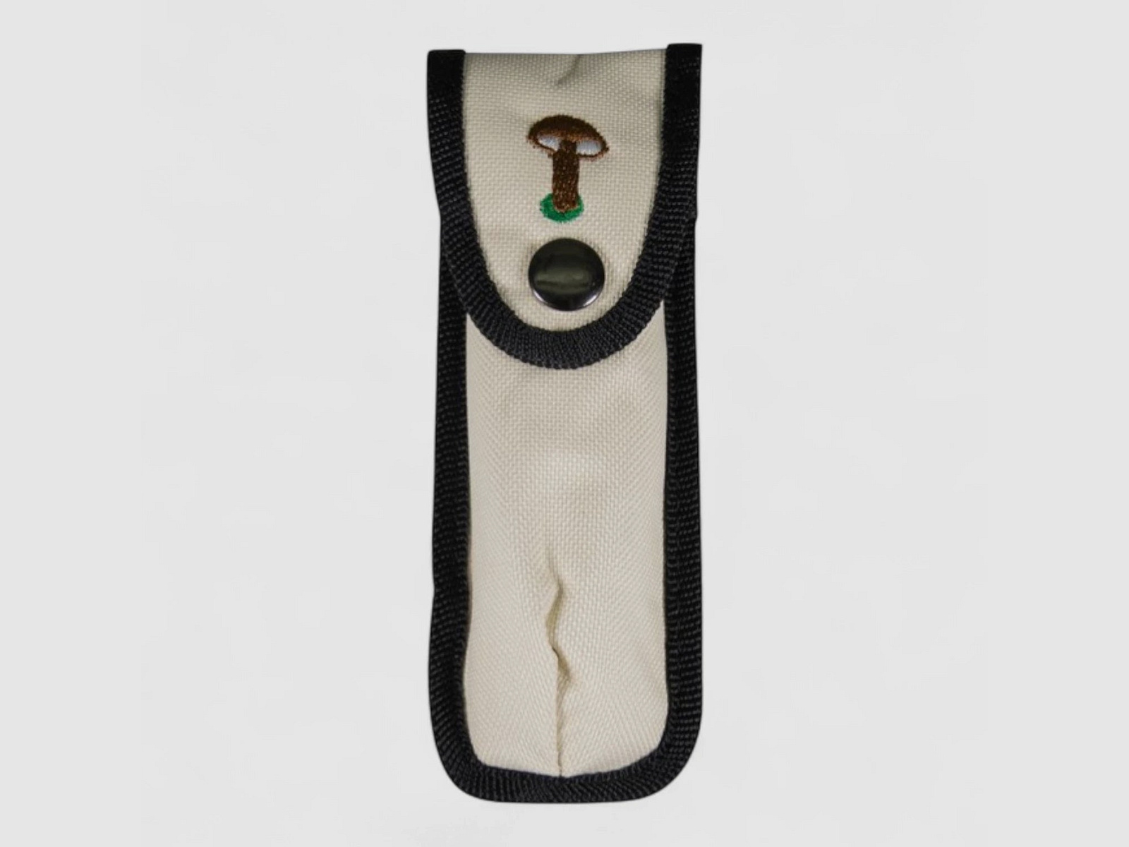 Albainox Cuchillo de Setas Print – Cuchillo de Setas con Cepillo y Pinzas de Madera de Abedul