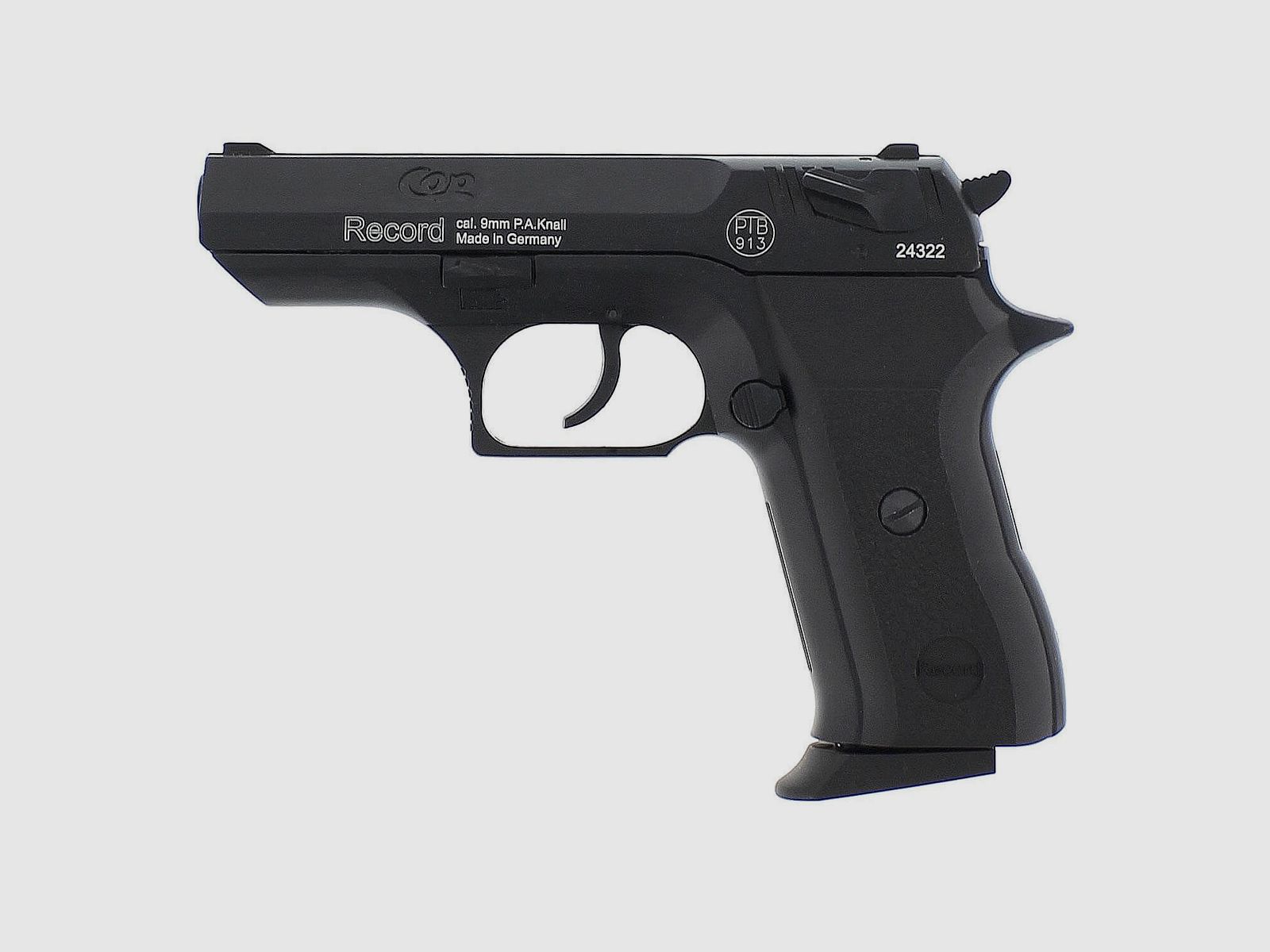 Enregistrement Mod. Cop SRS-Pistolet 9mm P.A.K.