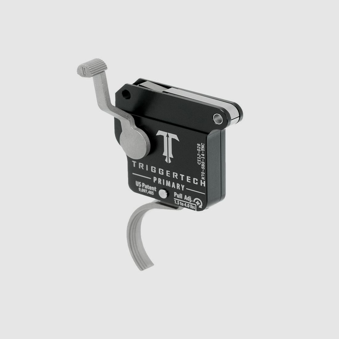 TRIGGERTECH Rem700 Primary – Rechts – Geen ontgrendeling van de sluiting – Traditioneel Gebogen (Roestvrij staal), afbeelding 4 van 4