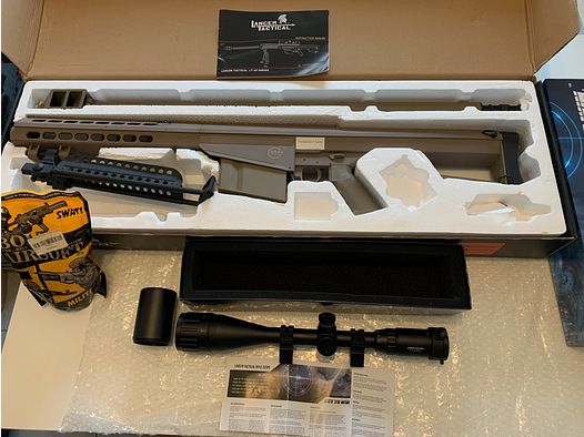 Fusil de sniper M82 Tan avec lunette de visée