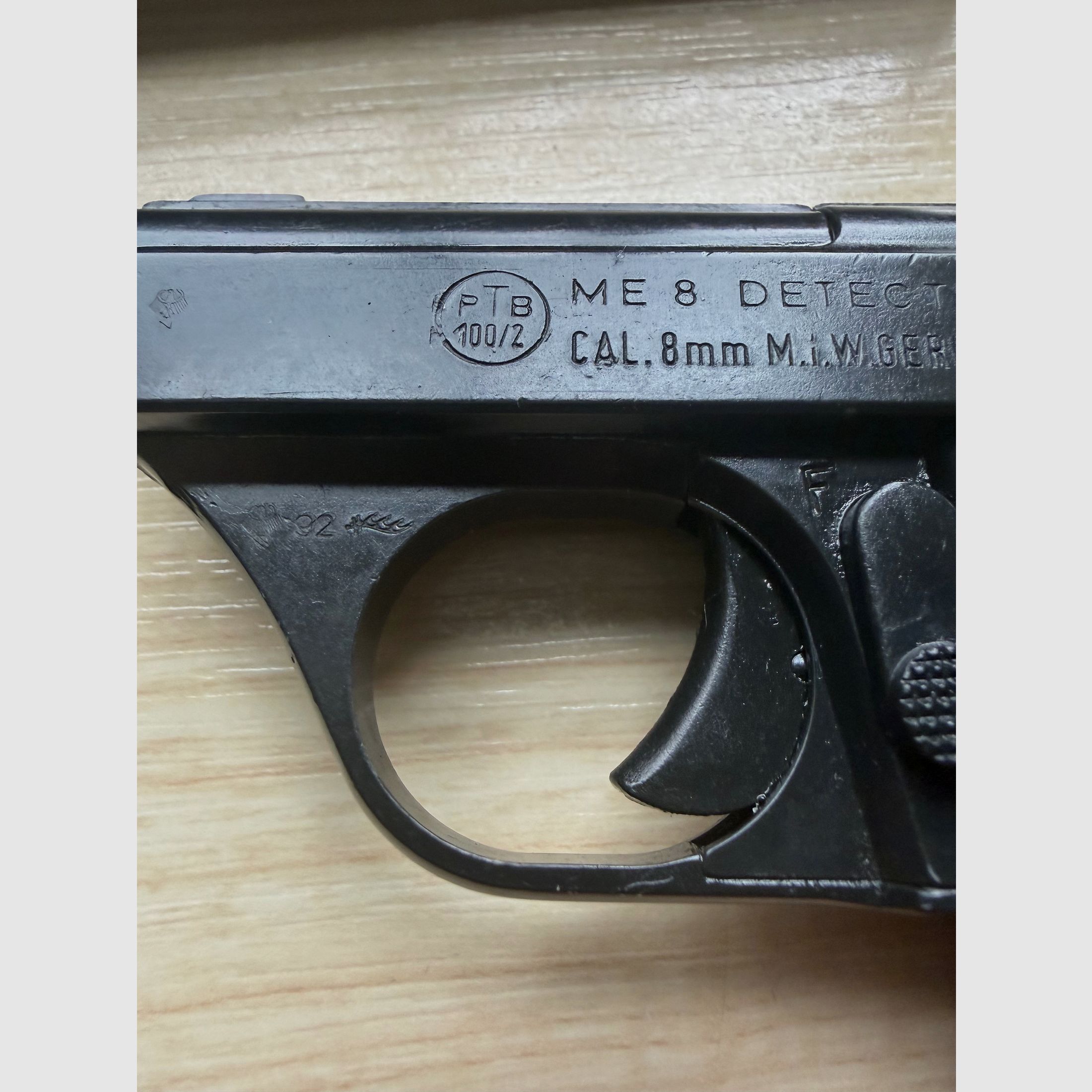 ME 8 Detective Taschenpistole – Kal. 8mm K. – PTB 100/2 