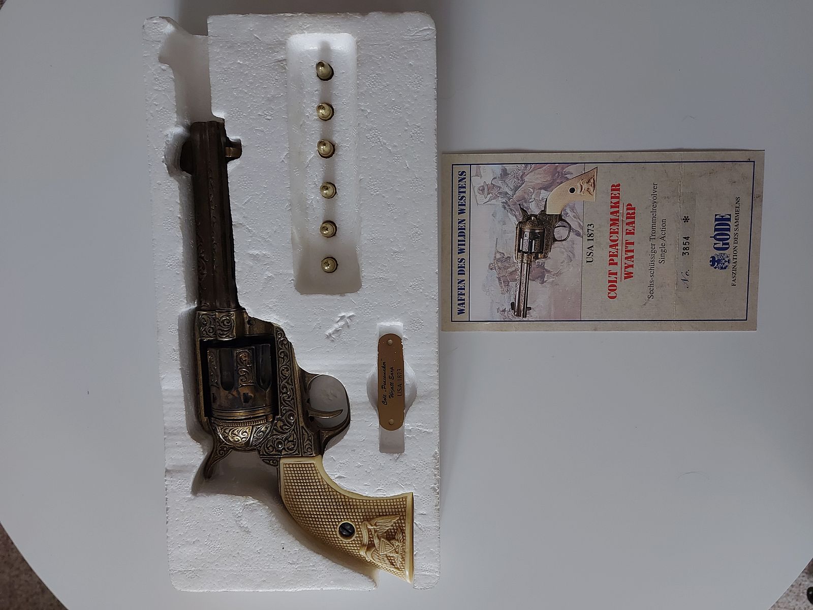 Colt PEACEMARKER WYATT EARP 1873 Dekowaffe