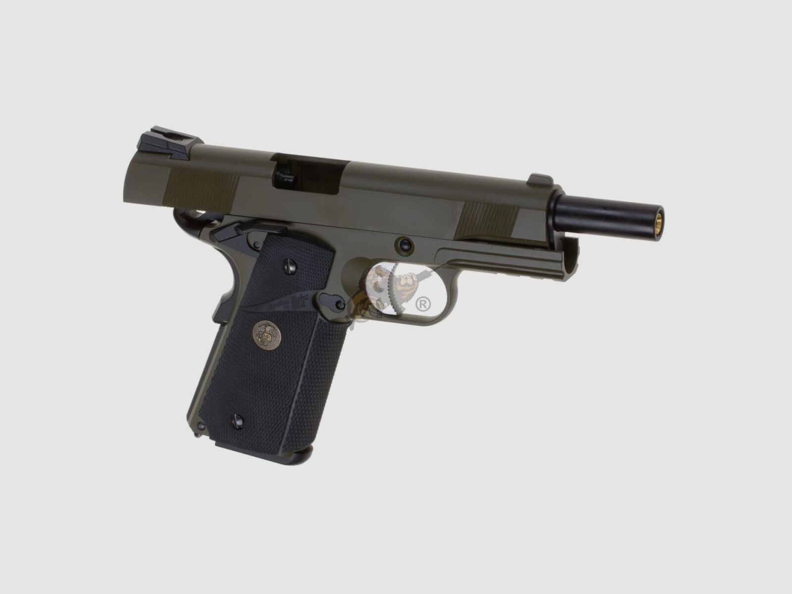M1911 MEU Tactical Full Metal, GBB OD -F-