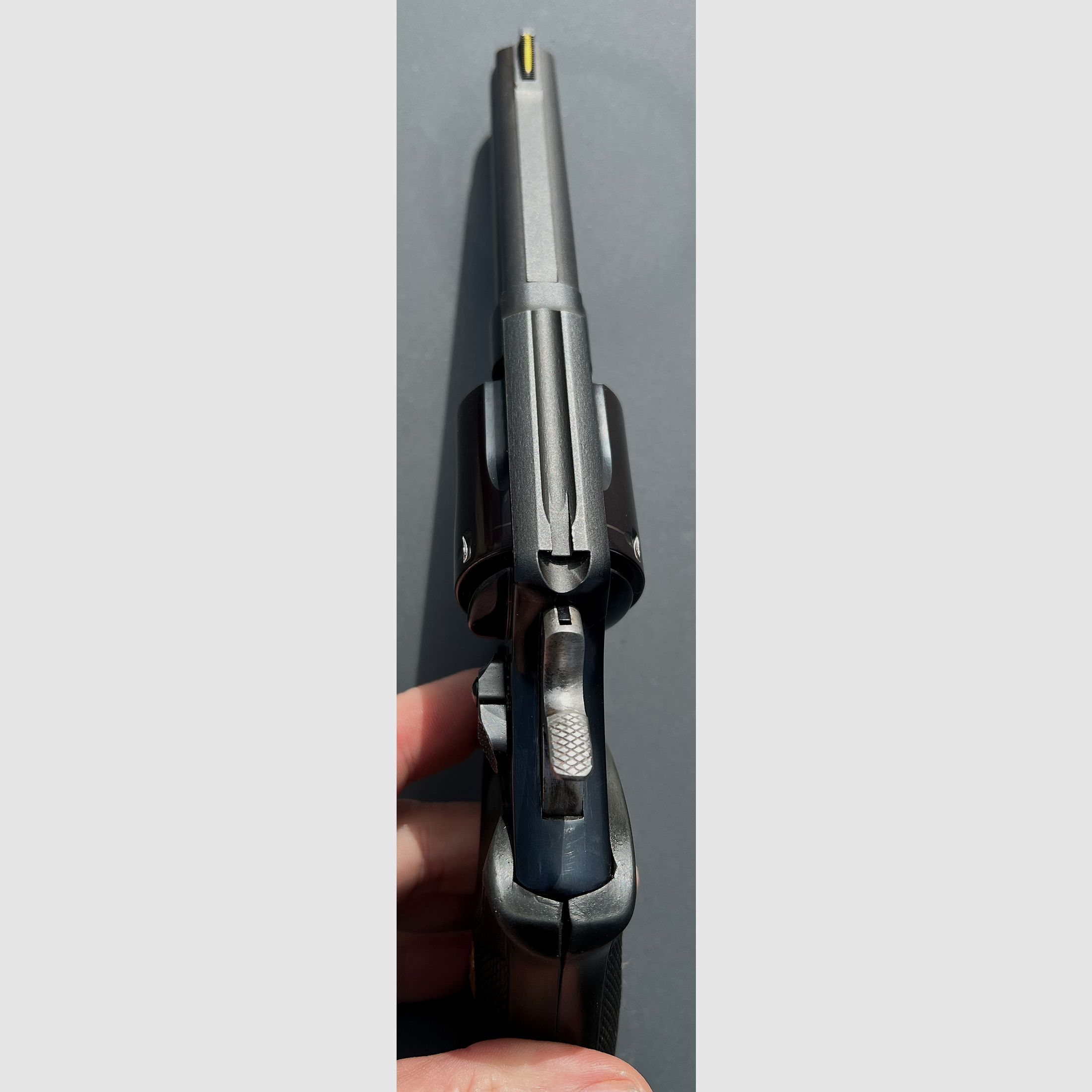 Smith & Wesson Mod. 19‑P – 4" Lauf – SONDERMODELL inkl. Merkle Tuning – Originalbox & Papiere – Sammlerstück (kein schwerfälliger S&W 686, Colt, Taurus, Ruger)