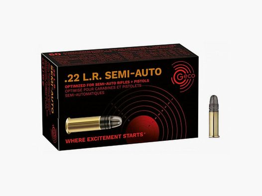 50 Munitions Geco Semi Auto Cal.22LR