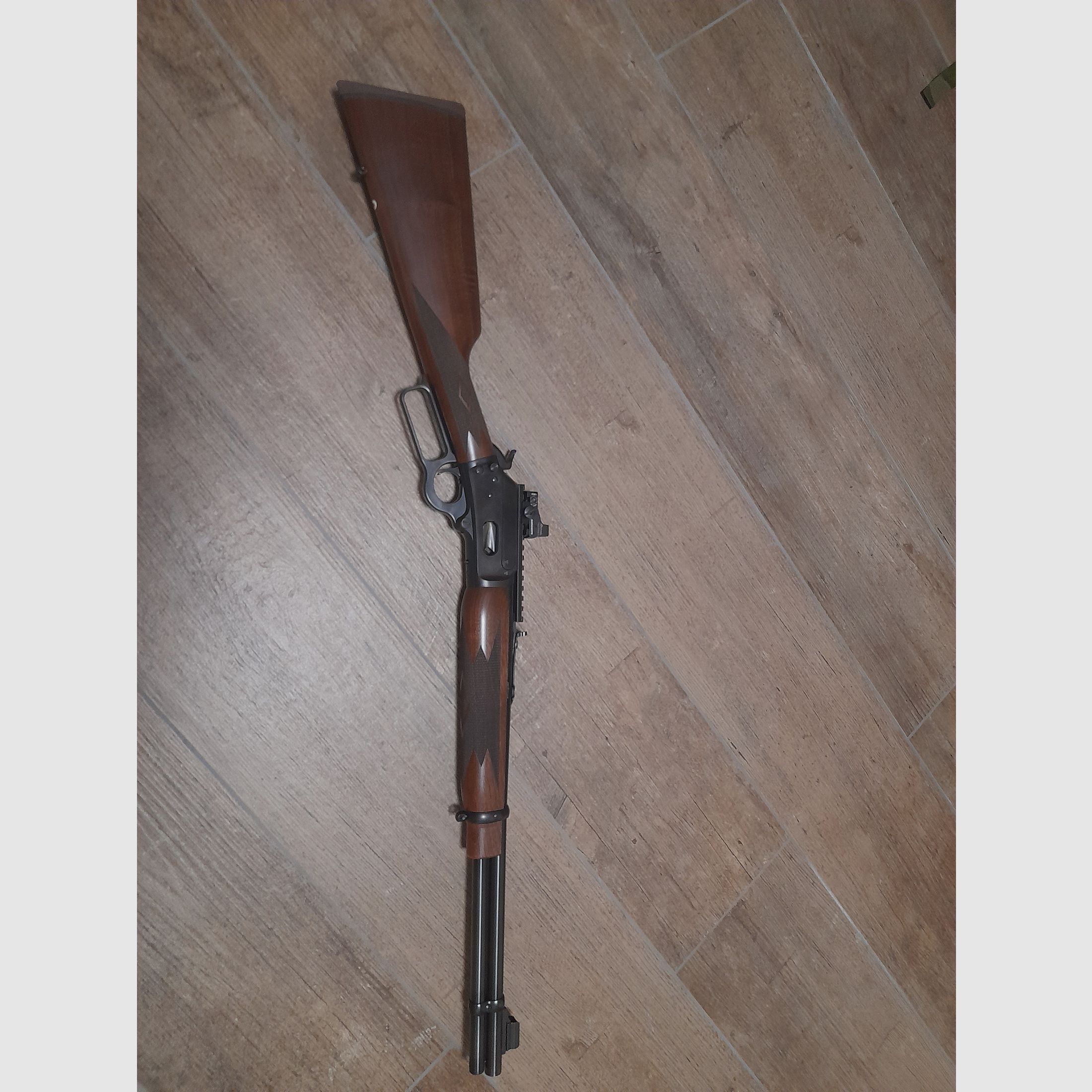 Marlin 1894 Classic with Picatinny rail and red dot