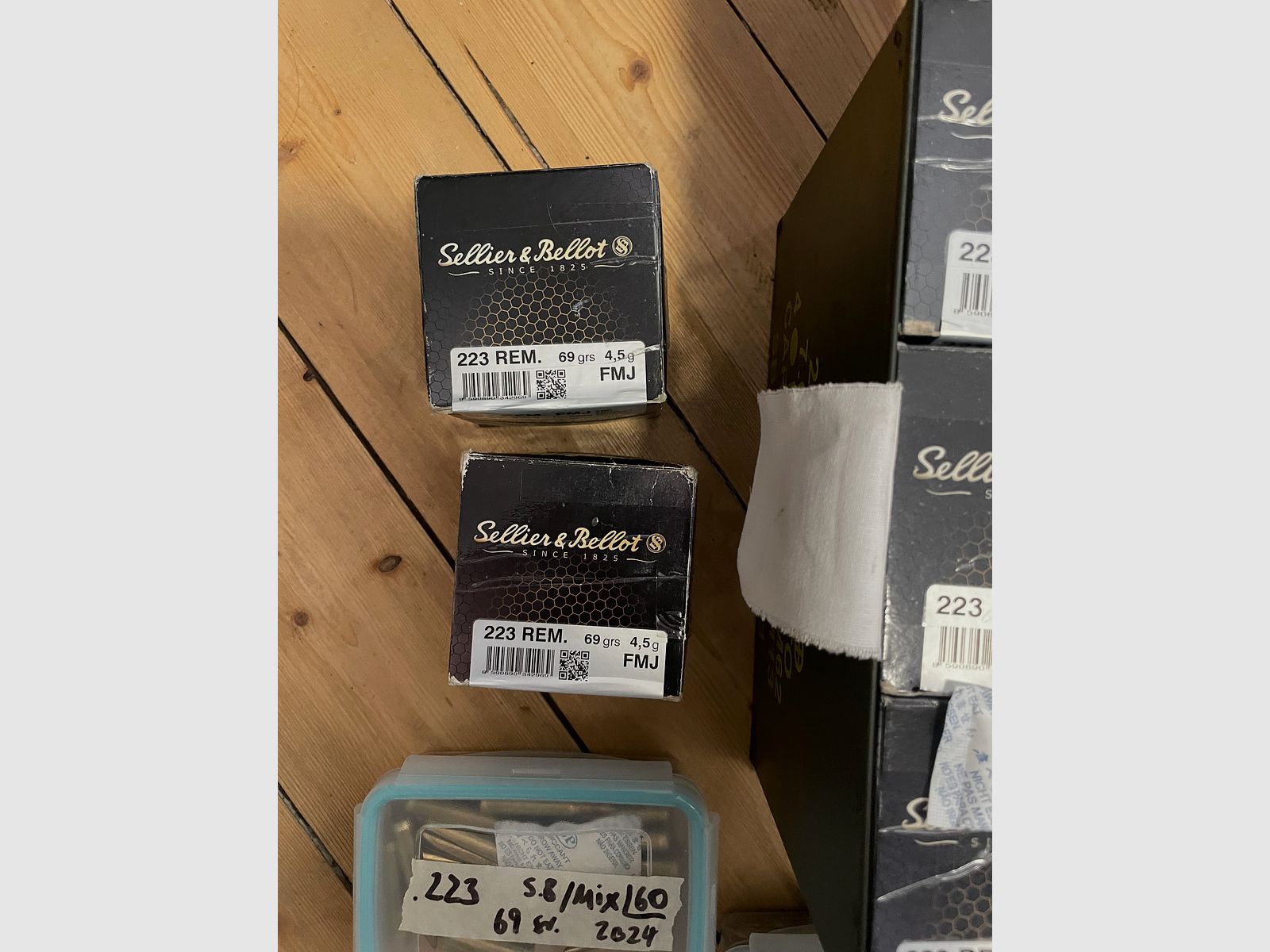 .223 ammunition total 2240 rounds incl. 3 ammo boxes