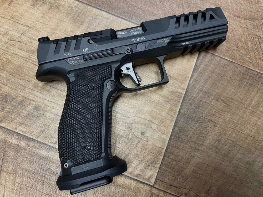 Walther PDP FULL SIZE 5" STEEL FRAME MATCH 9mmLuger