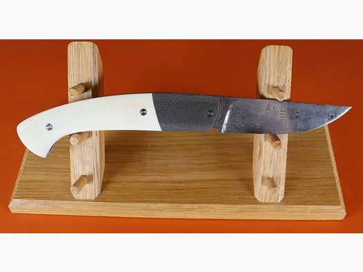 Mitre-Messer mit Elefant/Phaco-Gravur Damas-Klinge
