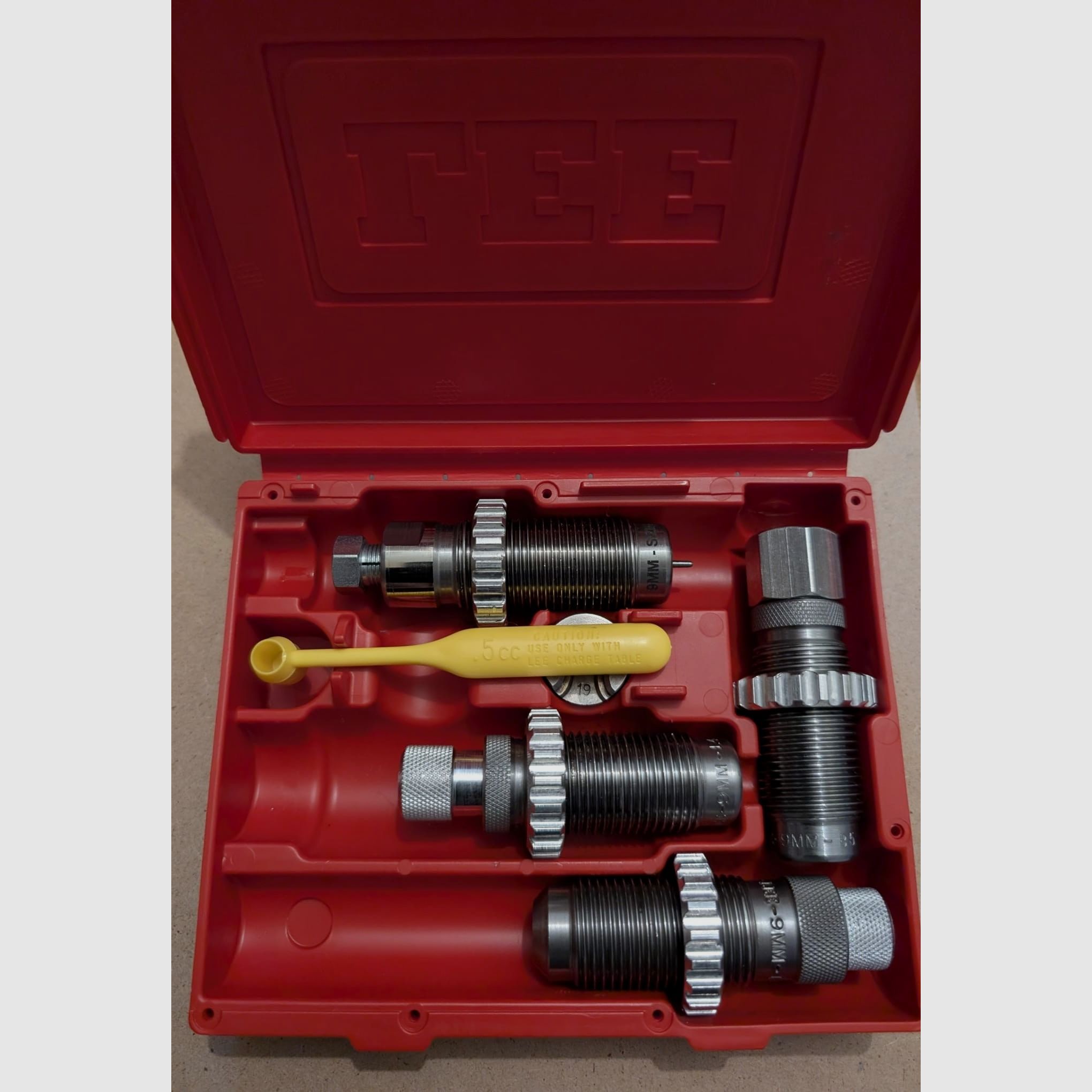 LEE PRECISION Carbide 4-częściowy zestaw matryc die | 9 mm Luger | NOWY