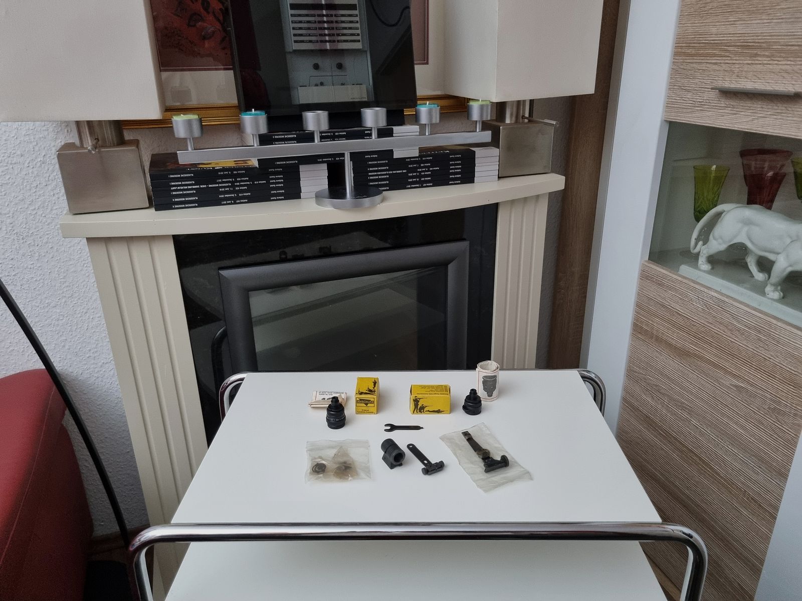 Anschütz Diopter 6755 + 6750 + accessories