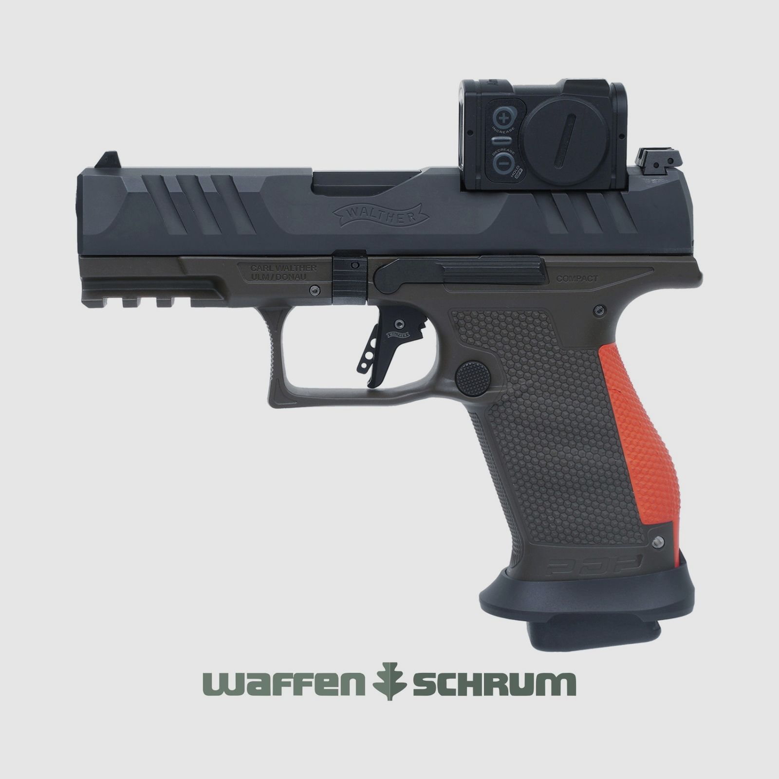 Walther PDP Compact 4'' 9mmLuger Hunter Pro Set 18 Rounds + Spare Magazine Dynamic Performance Trigger