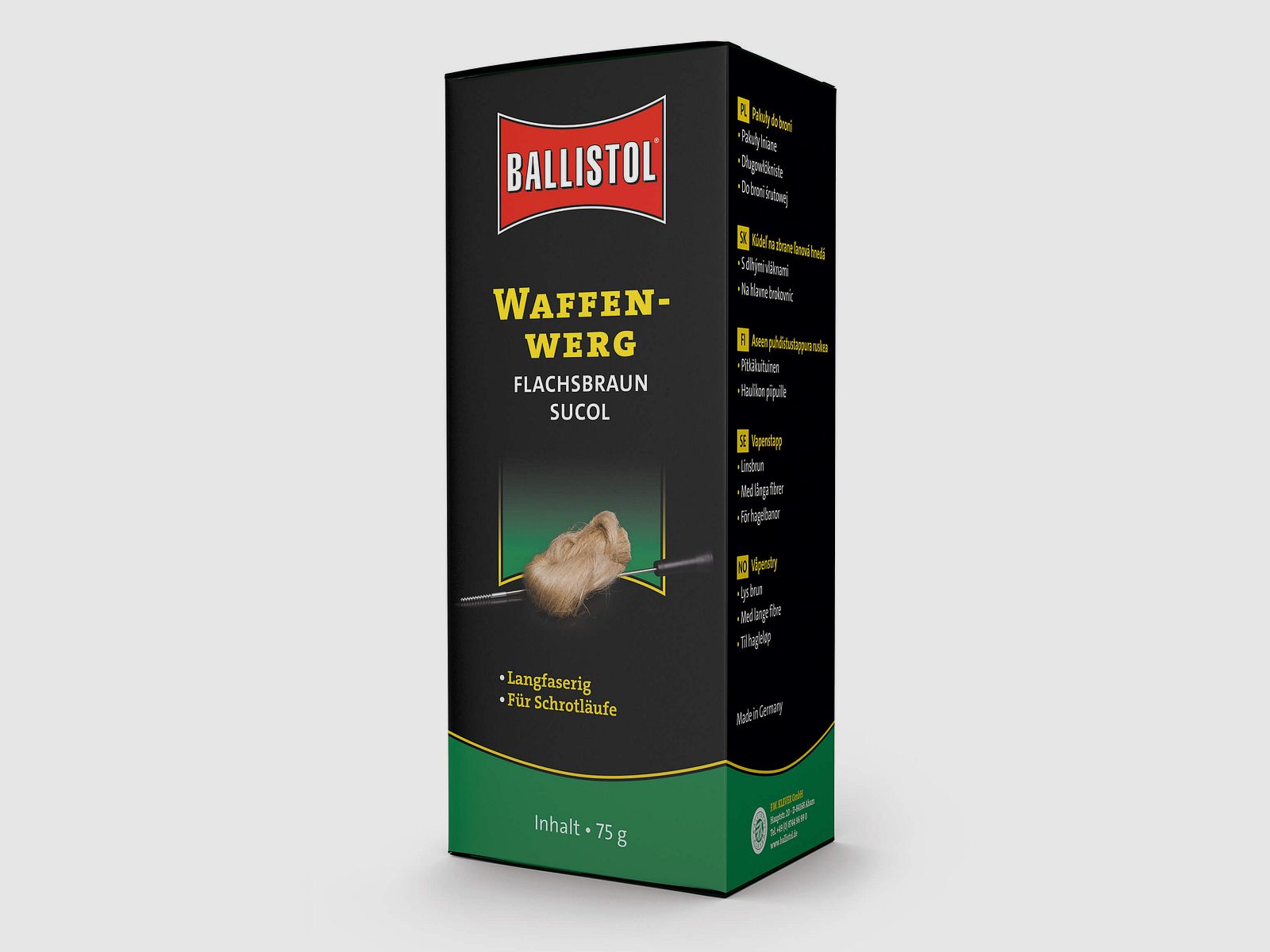 Ballistol Sucol armi per canne di fucile a pallini
