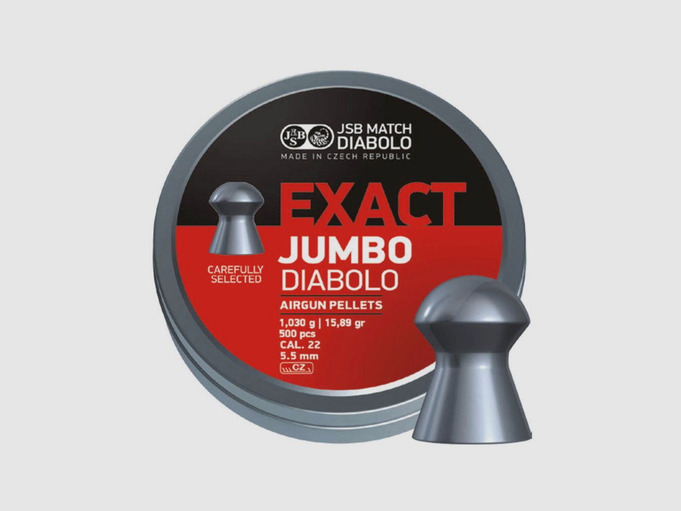 JSB Exact Jumbo, Kal. 4,5mm, 1,03g,