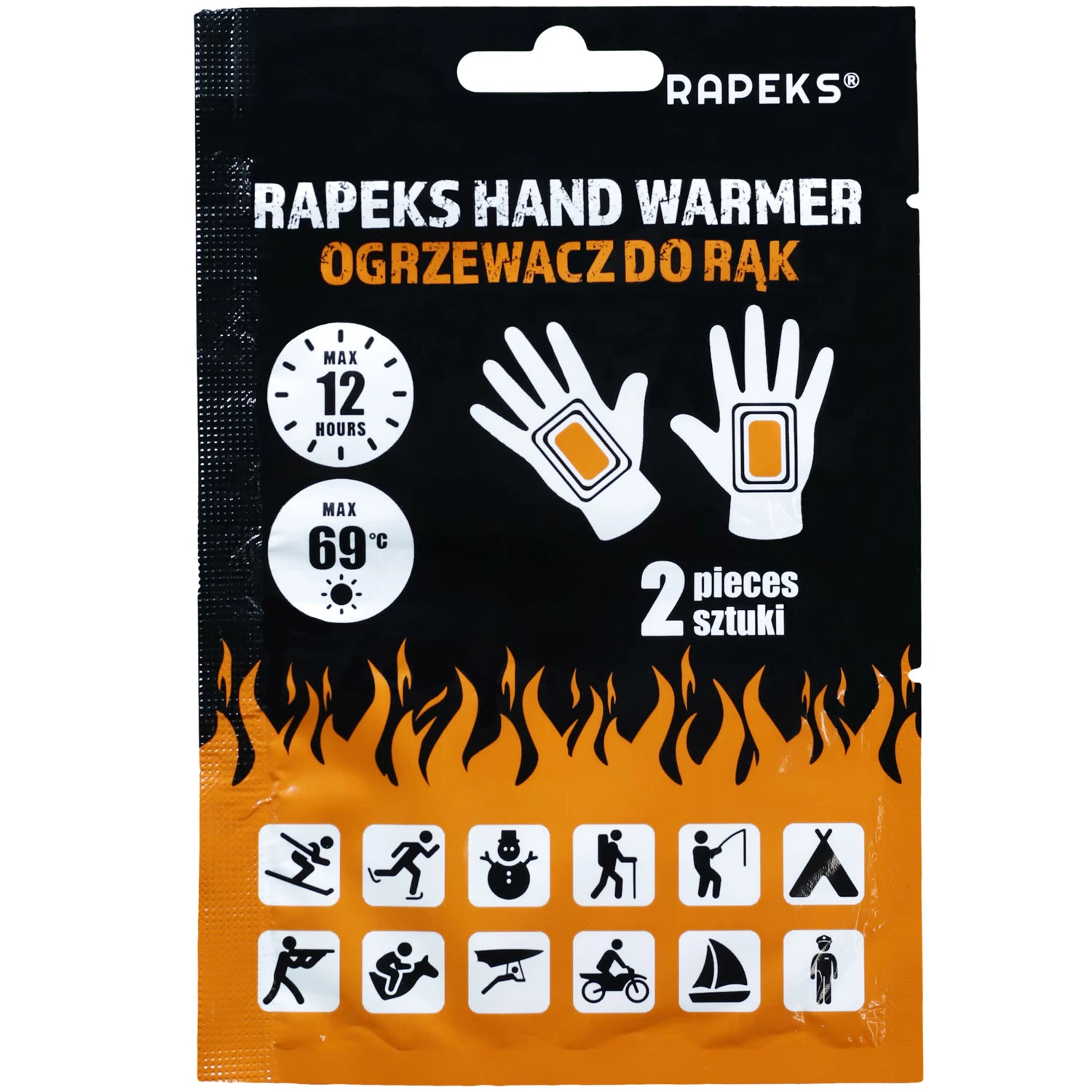 Hand warmer Rapeks Hand Warmer portable heater 2 pcs