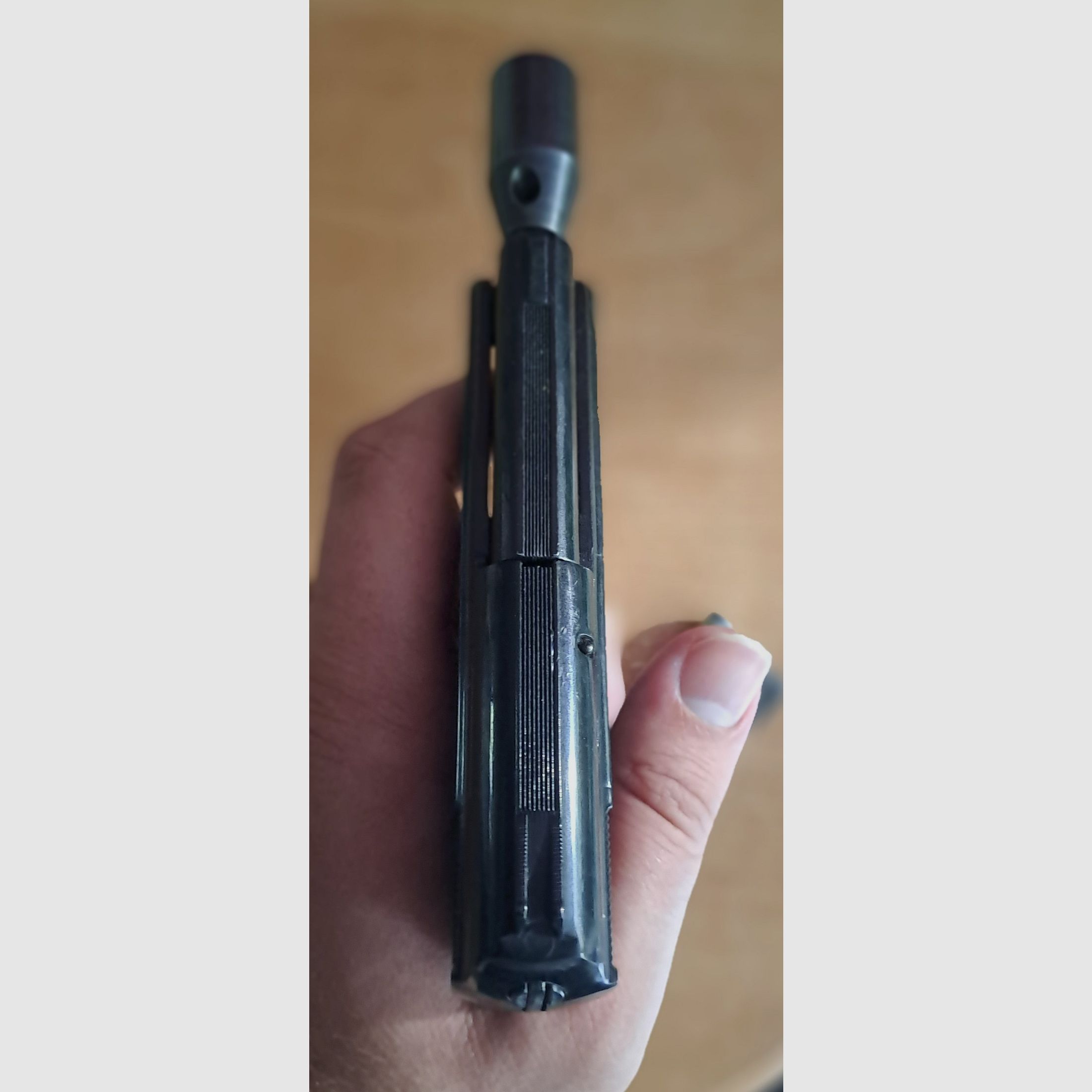 Reck Gaspistole P6s im Kaliber 8 mm Knall mit Abschussbecher/ PTB 388, Bild 3 von 7