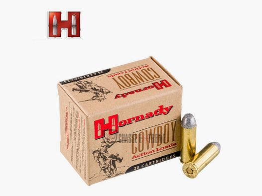 20 HORNADY Custom Pistol 45 Colt 255 Gr Cowboy Munitie
