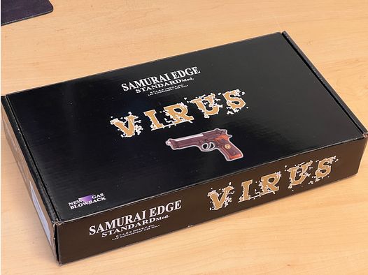 WE Socom Gear Samurai Resident Evil Vollmetall GBB 6mm Czarny