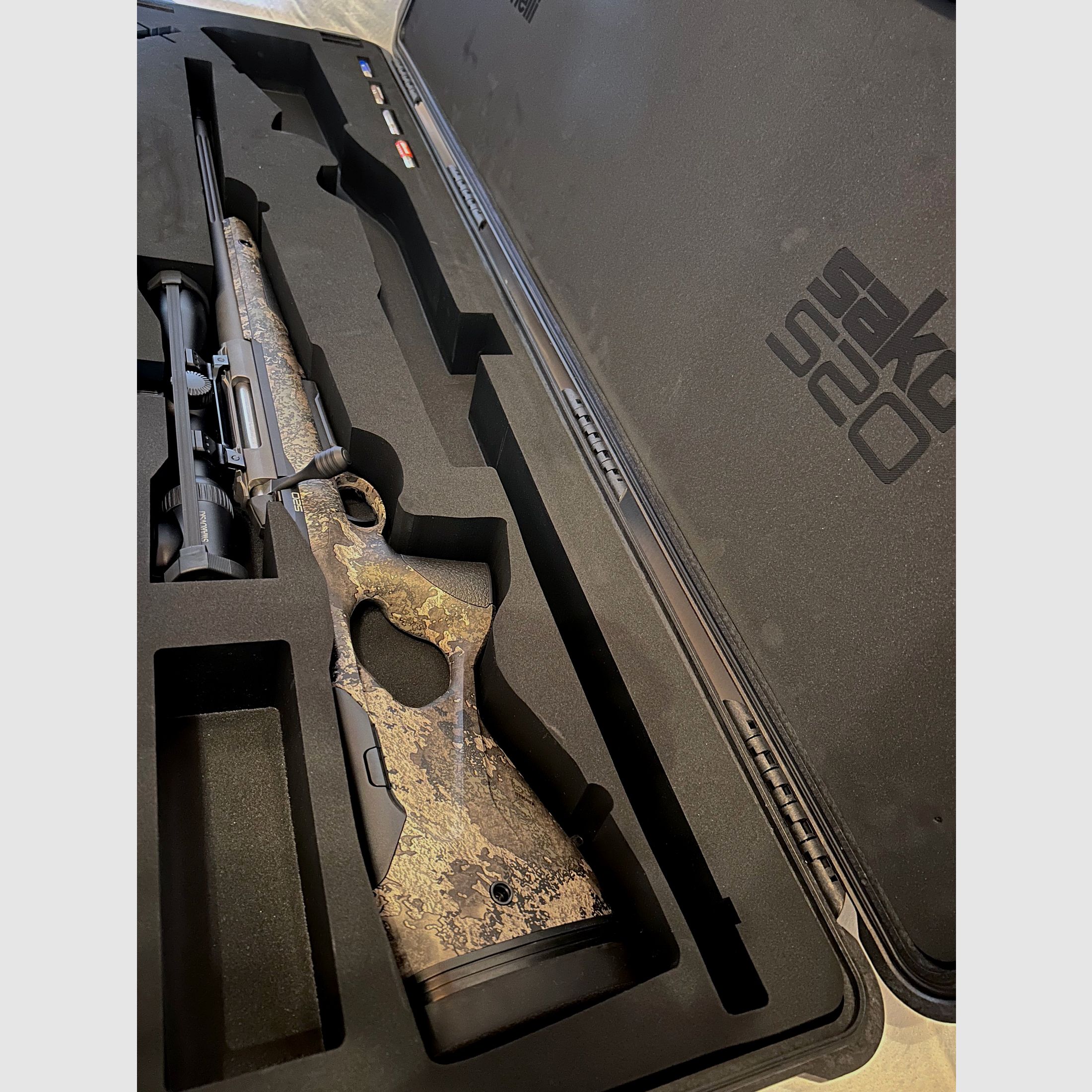 Kombiangebot-Knaller! Sako S20 + Swarovski Z8i | Hunter .308 Cerakote True Timber Strata LL 51cm Camo inkl. Zfr. Swaro Z8i 1,7-13x42 P L, 4A-I *NEU*