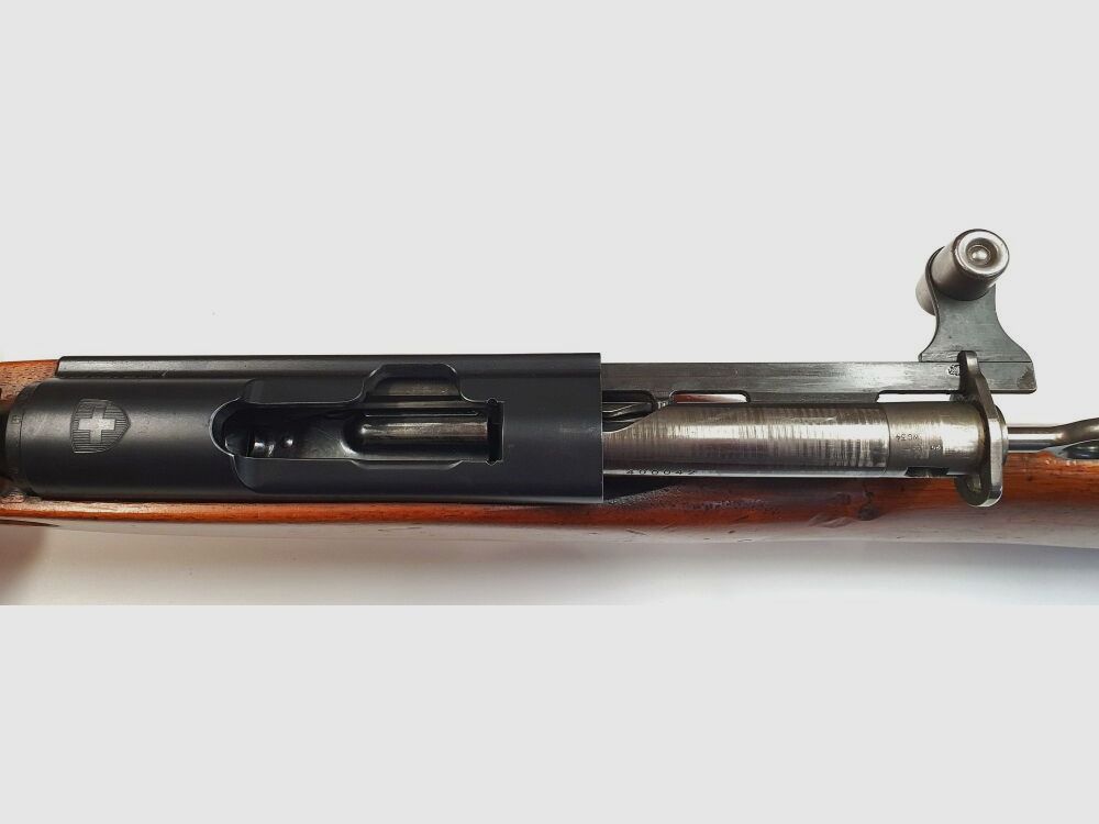 Waffenfabrik Bern Repetierbüchse Waffenfabrik Bern Schweizer K31 Kaliber 7,5x55swiss komplett nummerngleich + Privat
