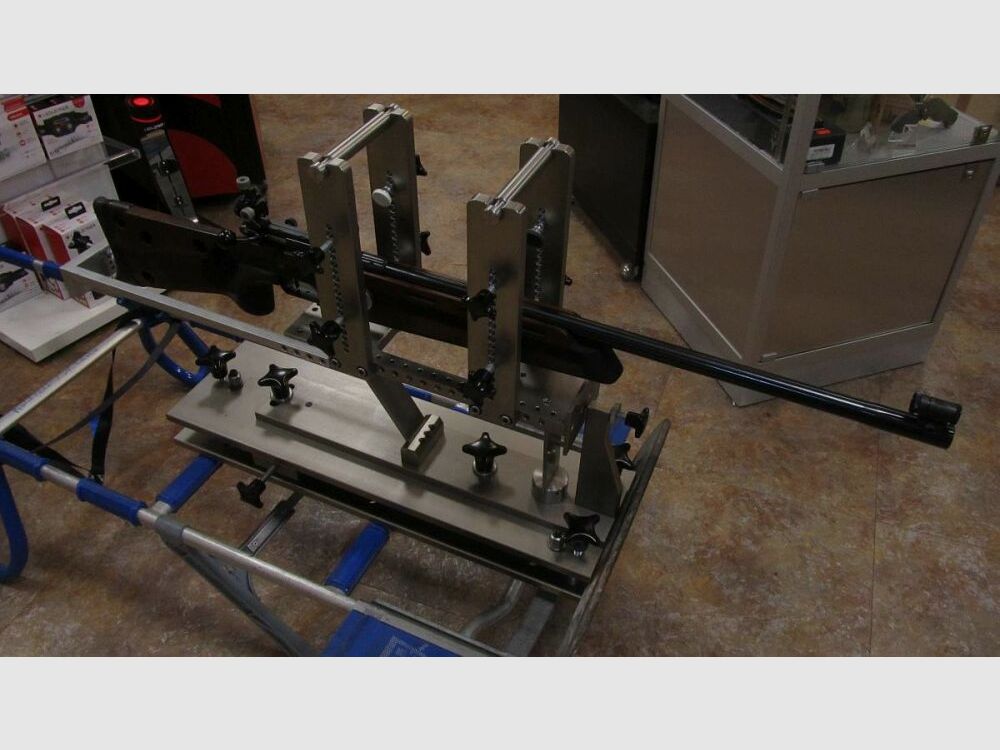 Briol soporte de tiro de acero inoxidable para pruebas de munición, determinación de agrupaciones, .22 LR