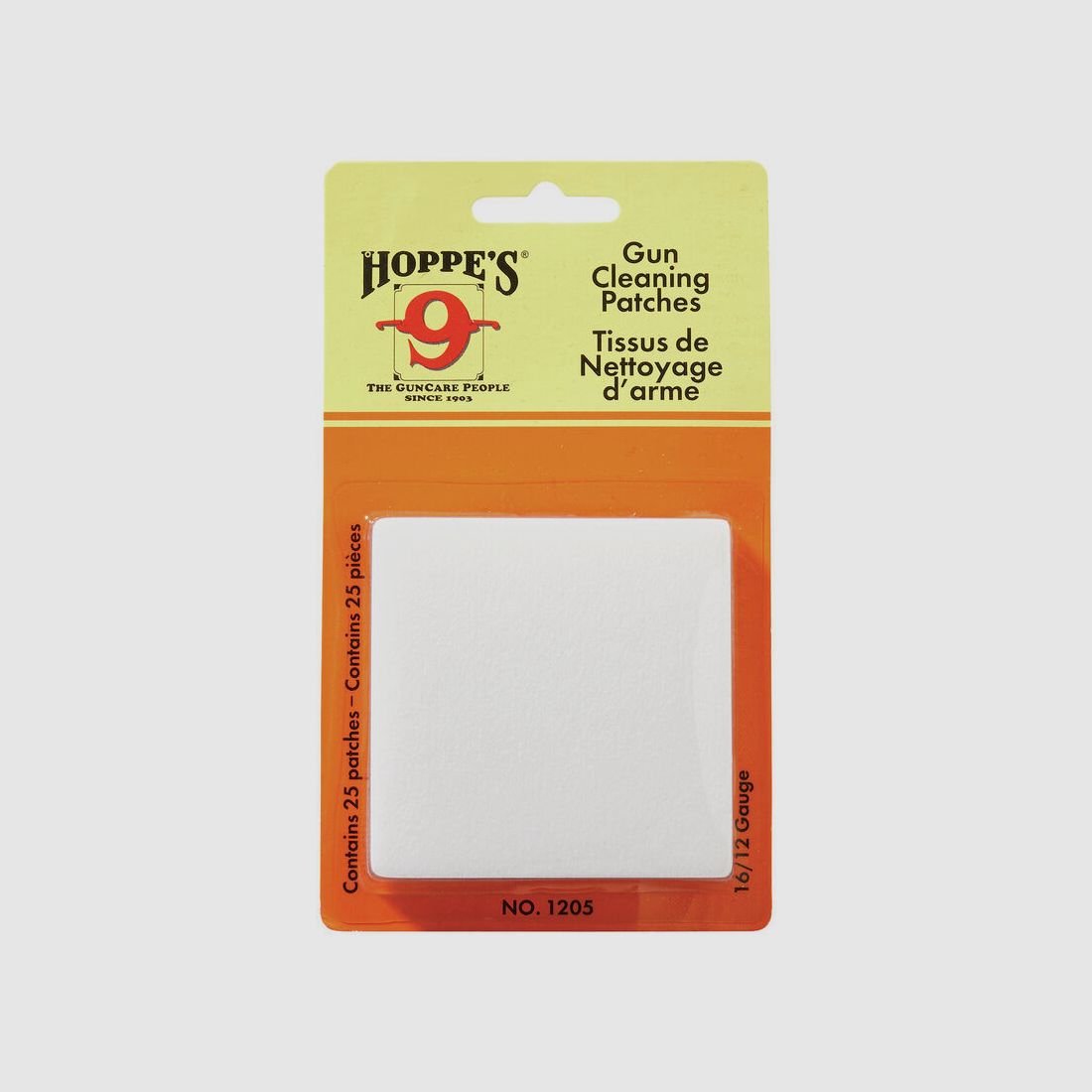 HOPPE’S synthetische Reinigungs-Patches – Kaliber .12-.16, Bild 2 von 4