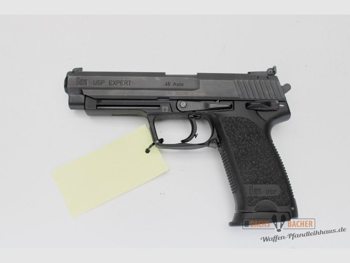 Pistola H&K HK USP EXPERT calibre .45 ACP maletín