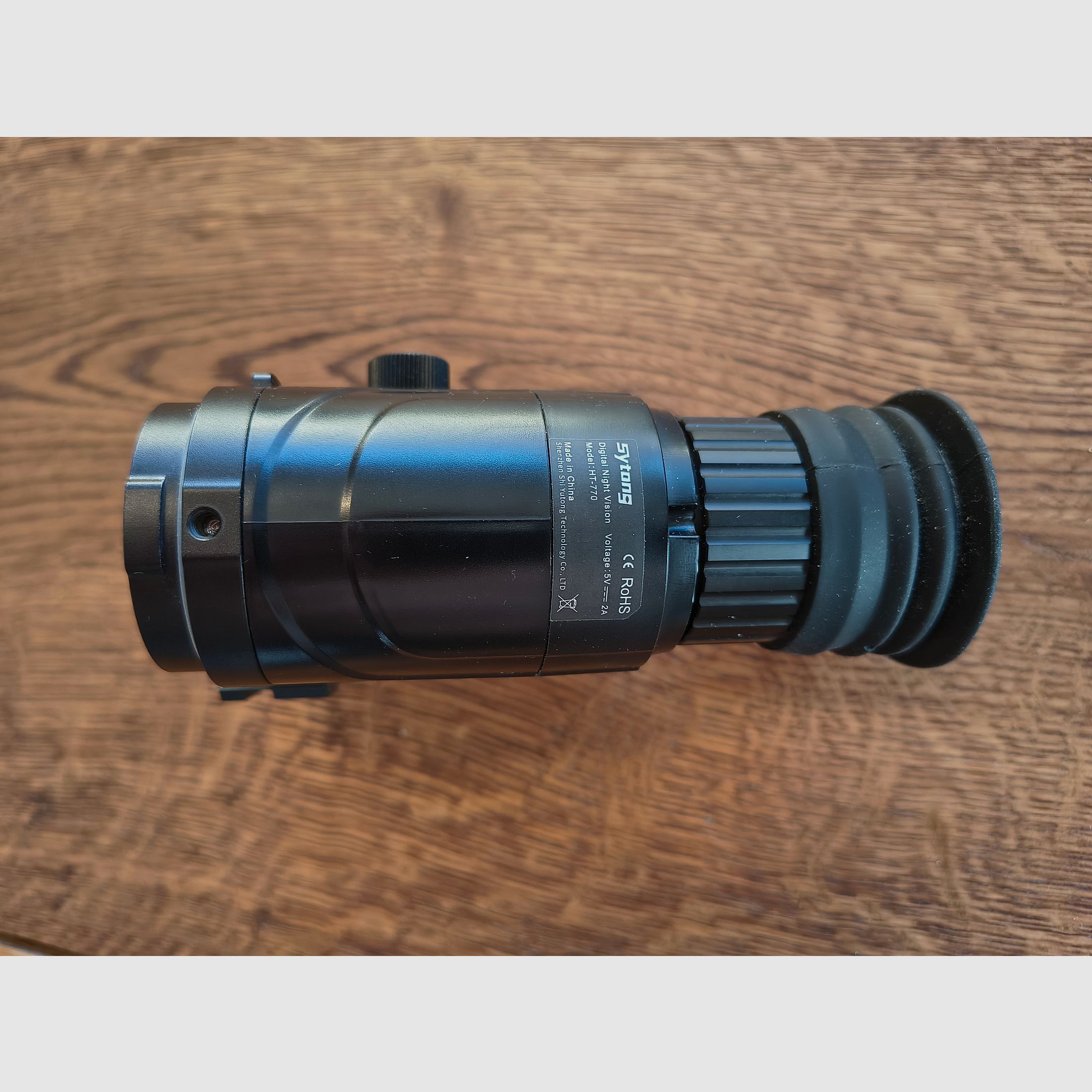 Sytong HT-770 (y compris adaptateur universel) + 850 nm projecteur infrarouge (y compris montage)