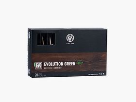 RWS 6,5X57R Evolution Green 6,0gr./93gr Cartuchos de rifle sin plomo