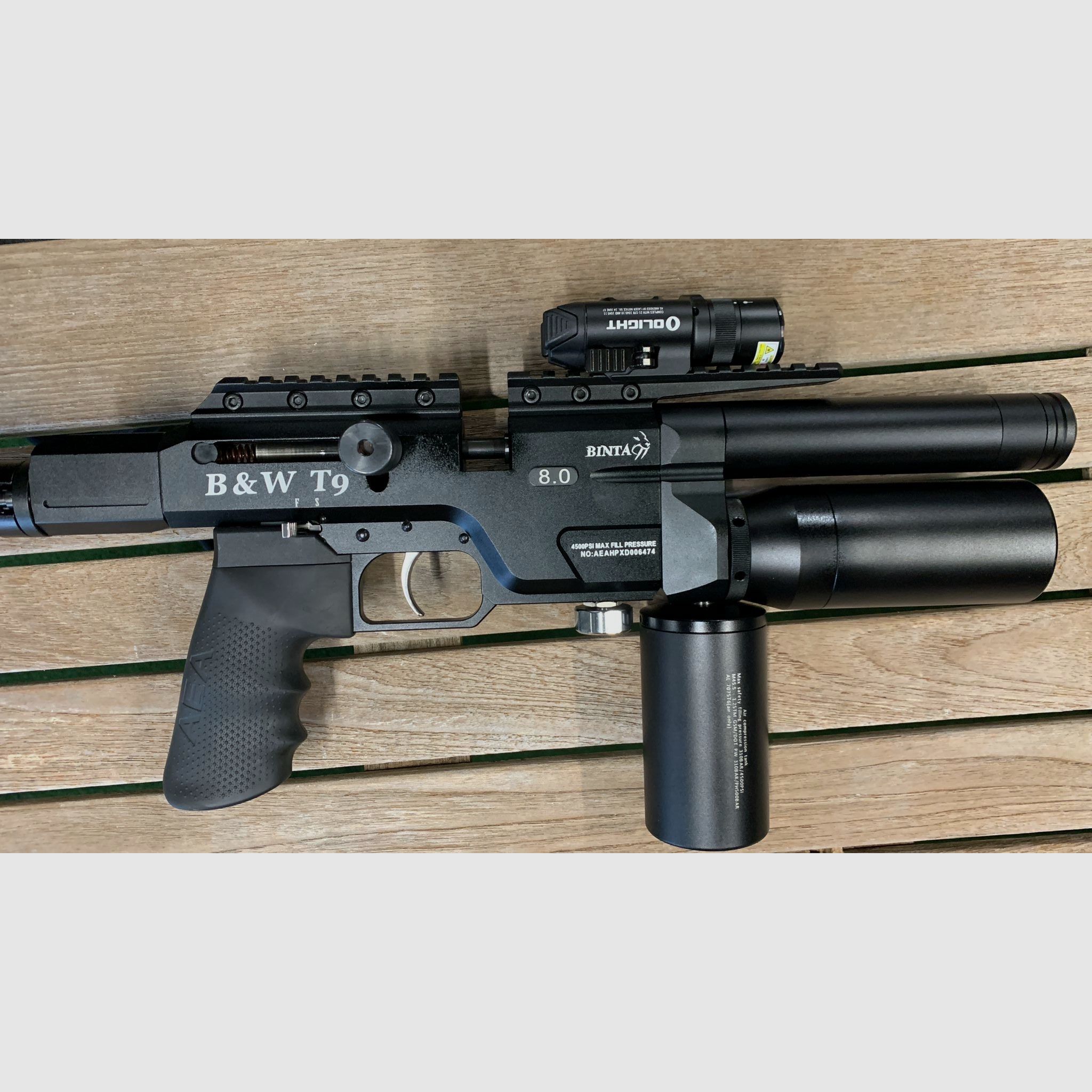 BinTac T9 Klappschaft .35 pcp, Bild 10 von 10