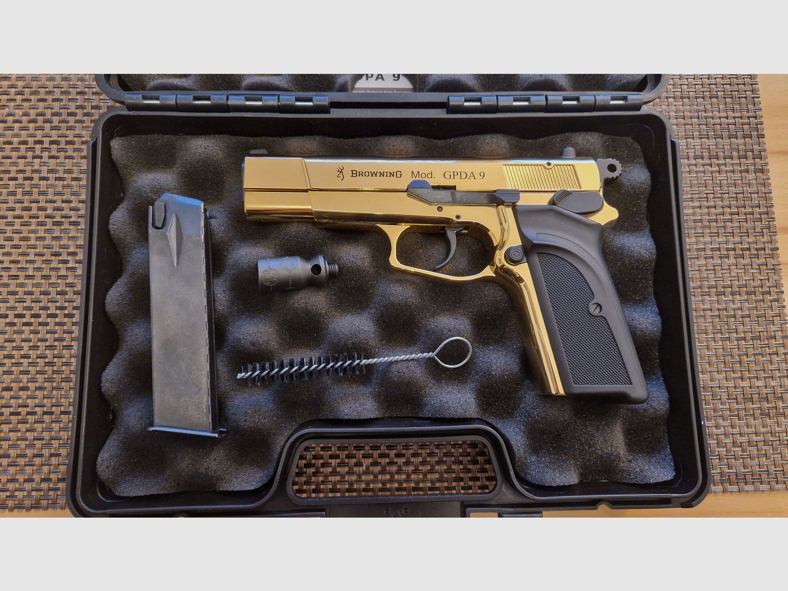 Browning GPDA 9 gold 9 mm P.A.K.