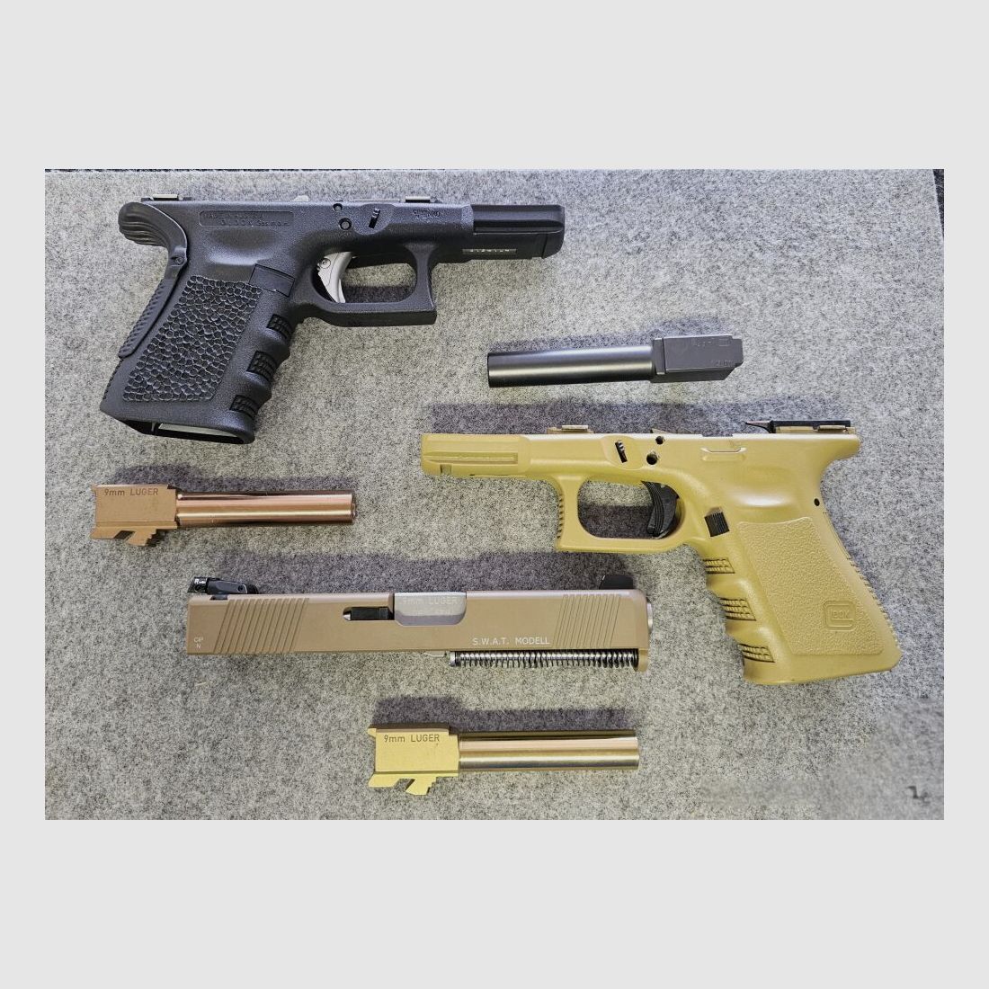 RBF Custom Glock exchange systems 17, 19, ...