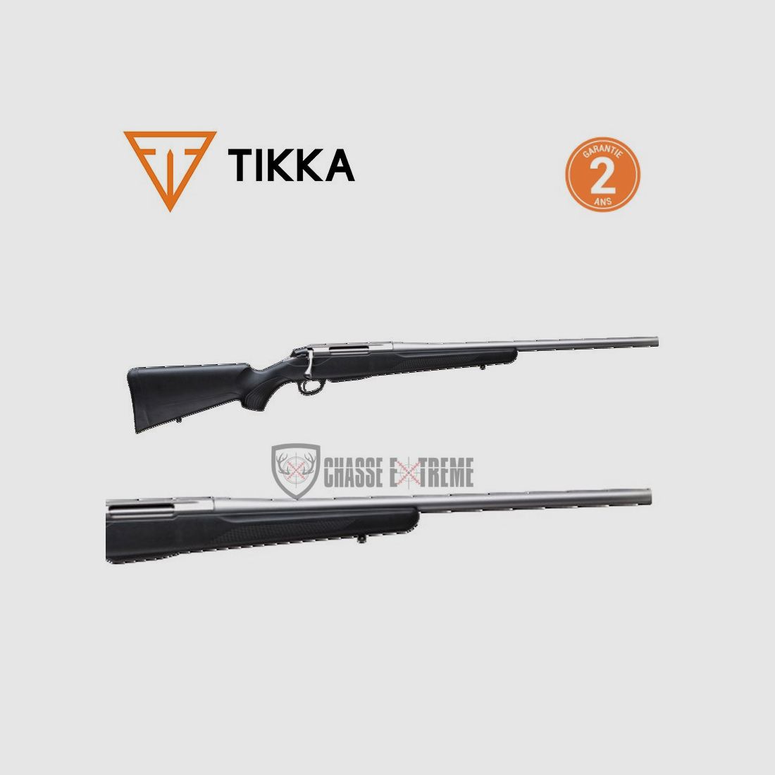 Carabine TIKKA T3x Lite Inox 57cm