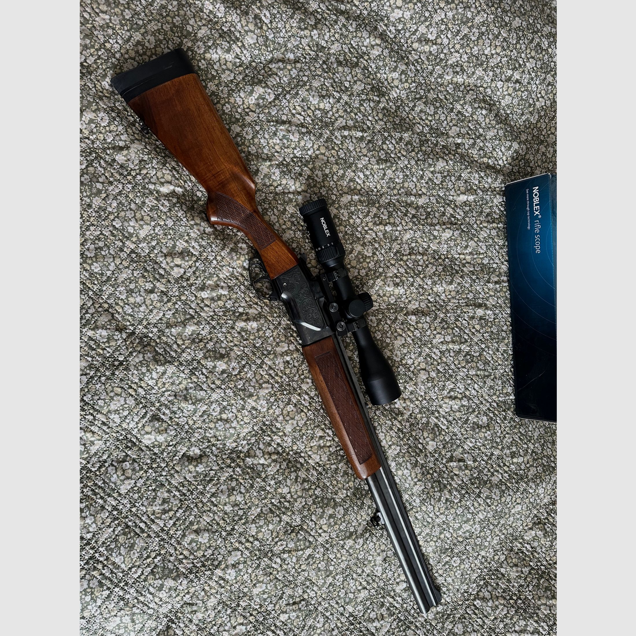Carabine basculante Brünner ZH 7x65R / 12/70 avec NOBLEX NZ6 2–12x50 – 700€ négociable, image 1 sur 6