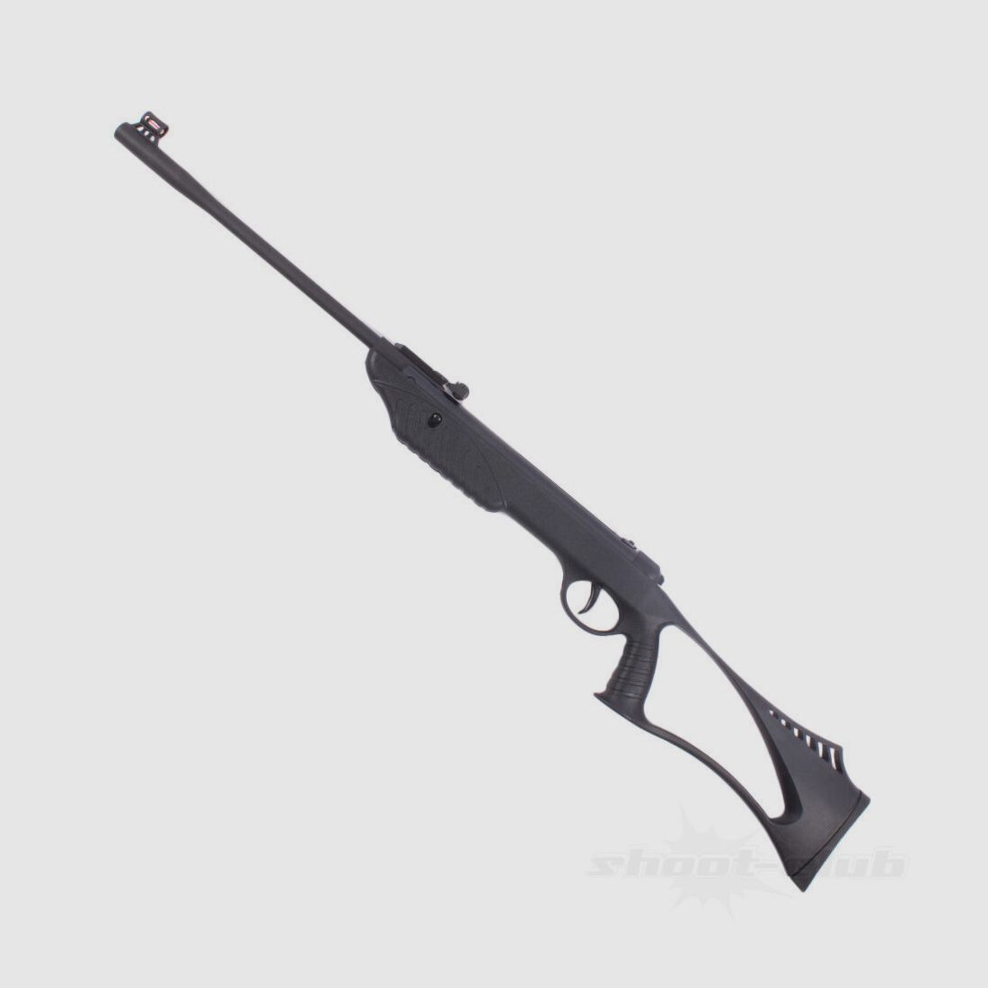 shoXx XS16 Kipplauf Luftgewehr 4,5 mm Diabolo Polymer Schwarz