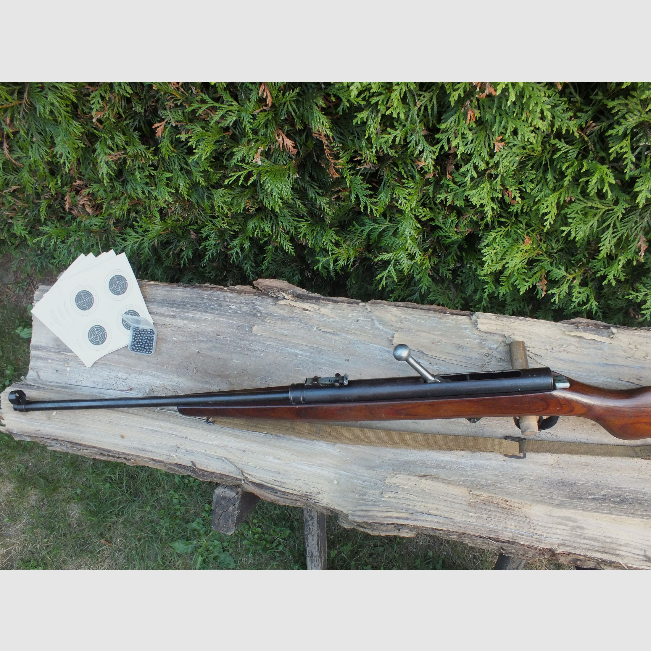 Suhler Luftdruckgewehr Haenel 49a von 1958!