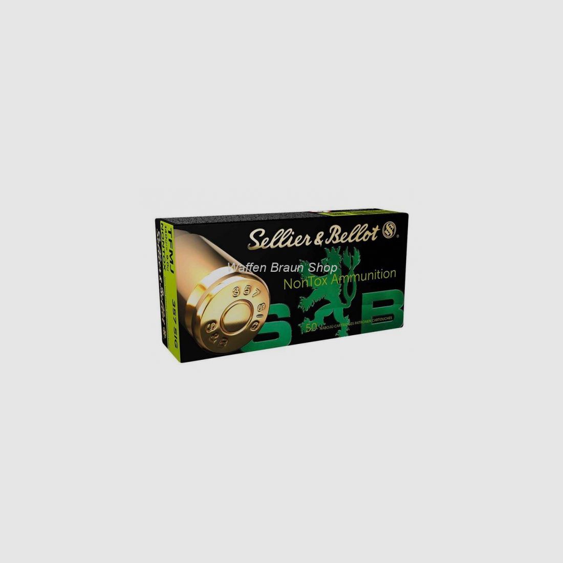 S+B .357Sig. TFMJ NON TOX 140grs. 50St